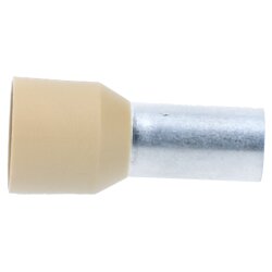 Cembre PKC35016 Aderendhülsen isoliert 35mm² hellbraun 16mm lang / 50 Stück