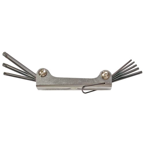 SW-Stahl 04450SB Zestaw kluczy trzpieniowych, profil T, T9-T40, 8 sztuk