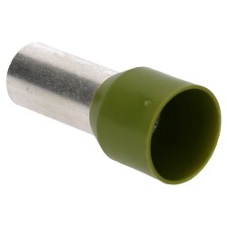 Cembre PKC50030 Aderendhülsen isoliert 50mm² olive 30mm lang / 50 Stück