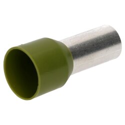 Cembre PKC50030 Aderendhülsen isoliert 50mm² olive 30mm lang / 50 Stück