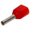 Cembre PKT108 twin-adereindhulzen 2x1,0mm² rood 8mm lang 100 stuks