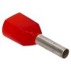 Cembre PKT108 twin-adereindhulzen 2x1,0mm² rood 8mm lang 100 stuks