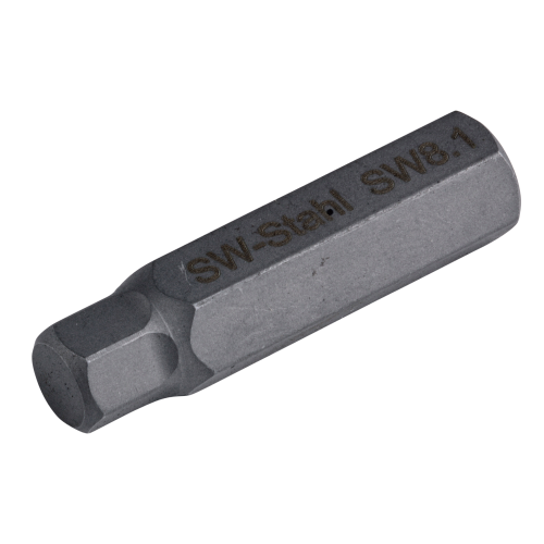 SW-Stahl 05038L screw turning bit, 3/8", hexagon socket, oversize, 8.1 mm