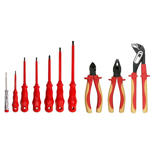 SW-Stahl 41915L Electric pliers/screwdriver set, 10 pieces