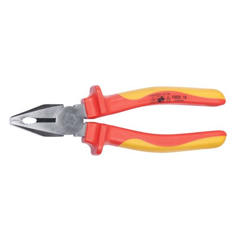 SW-Stahl 41909L VDE Spitzzange, gerade, 200 mm - Präzises und sichere