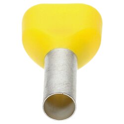 Cembre PKT612 Zwillingsaderendhülsen 2x6mm² gelb 12mm lang 100 Stück