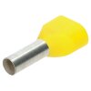 Cembre PKT612 Zwillingsaderendhülsen 2x6mm² gelb 12mm lang 100 Stück