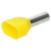 Cembre PKT612 Zwillingsaderendhülsen 2x6mm² gelb 12mm lang 100 Stück