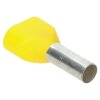 Cembre PKT612 Zwillingsaderendhülsen 2x6mm² gelb 12mm lang 100 Stück