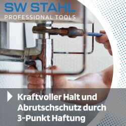 SW-Stahl 42210L pipe wrench, 1", 335 mm