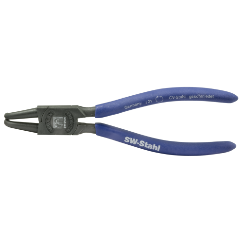 SW-Stahl 41402L Klešče za obročke, ukrivljene, notranje, 175 mm