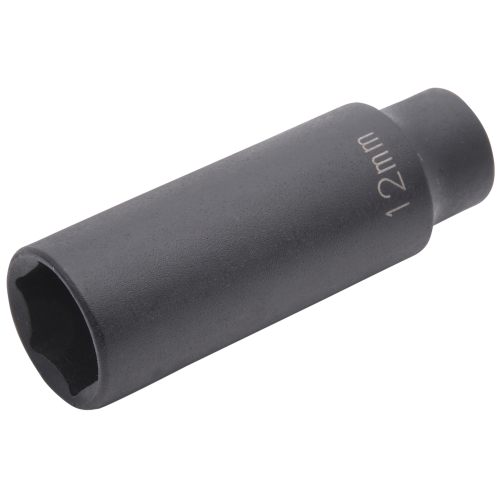 SW-Stahl S3224-5 IMPACT lokma anahtar ucu, 1/4" inç, 12 mm, ekstra uzun