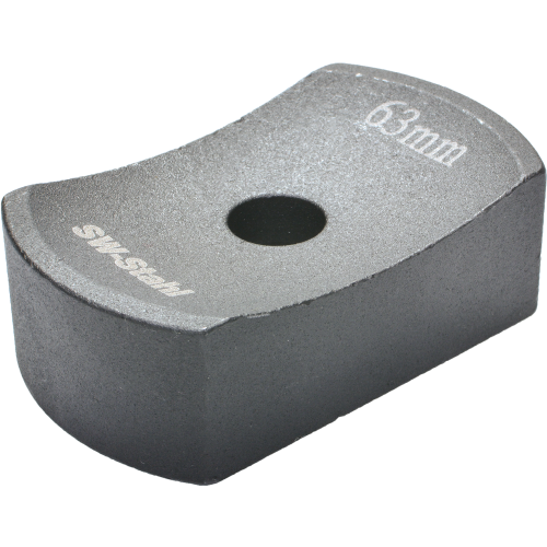 SW-Stahl S3211-7 インパクトアタッチメント、半丸、70 x 40 mm