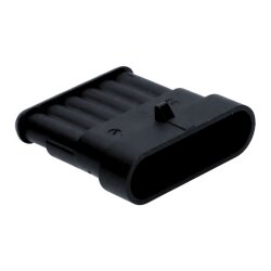 Kalitec KALI-1006 Superseal Set Steckverbinder schwarz 6-polig 0,75-1,5mm²  KFZ Stecker wasserdicht 24V