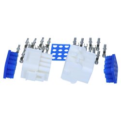 Kalitec KALI-1102 Universele MATE-N-LOK set 2-polig verzegeld stekkerhuis Stekkerhuis met afdichting