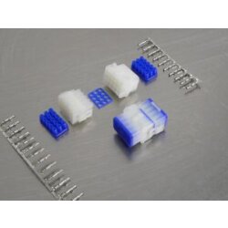 Kalitec KALI-1115 通用 MATE-N-LOK 套装 15 针密封插头外壳 带密封圈的插座外壳