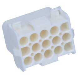 Kalitec KALI-1115 通用 MATE-N-LOK 套装 15 针密封插头外壳 带密封圈的插座外壳