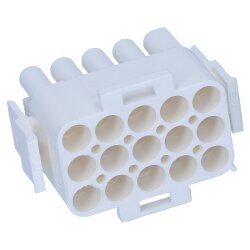 Kalitec KALI-1115 通用 MATE-N-LOK 套装 15 针密封插头外壳 带密封圈的插座外壳