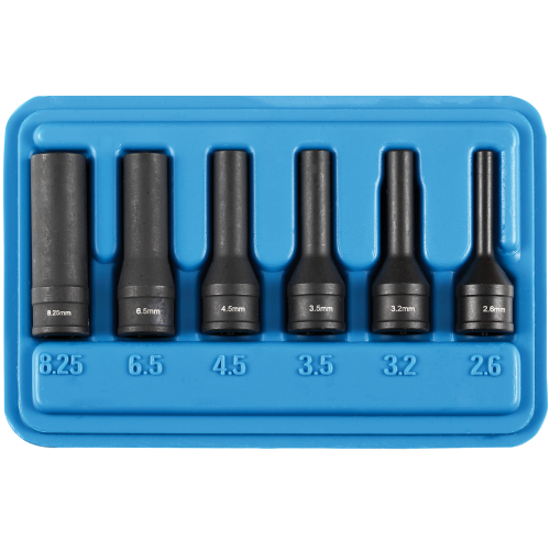 SW- Stahl 05535L inserti per scanalatura a spirale, 1/4", 2,60-8,25 mm, 6 pezzi