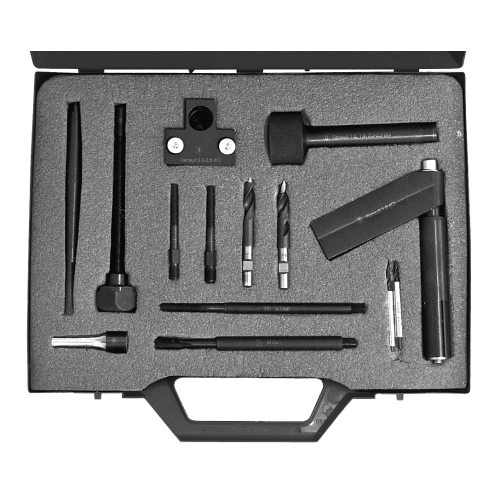 SW-Stahl 03707L pakaitinimo žvakių šalinimo įrankių rinkinys, Renault variklis 1.5/1.9/2.2/2.5 dCi