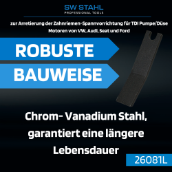 SW-Stahl 26081L bloķēšanas plāksne, iespīlēšanas elements