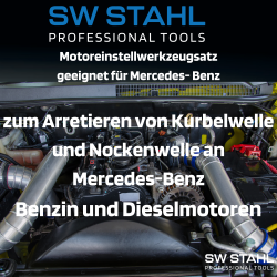 SW-Stahl 26044L Motor Einstellwerkzeugsatz, Mercedes-Benz, 6-teilig