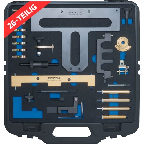 Conjunto de ferramentas de ajuste de motor SW-Stahl 26105L, BMW, 26 peças