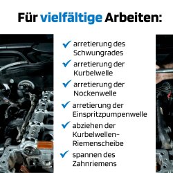 Conjunto de ferramentas de ajuste de motor SW-Stahl 26053L, Opel