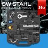 Conjunto de ferramentas de ajuste de motor SW-Stahl 26053L, Opel
