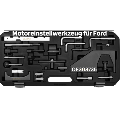SW-Stahl 26059L 发动机调整工具套装，24 件