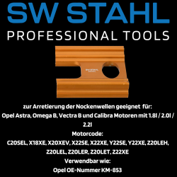 SW-Stahl 26035L Jeu doutils de blocage, 8 pièces