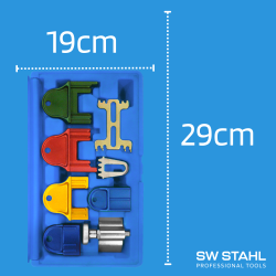 SW-Stahl 26035L Jeu doutils de blocage, 8 pièces