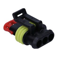 AMP 0-0282087-1 Περίβλημα υποδοχής Superseal 3 ακίδων