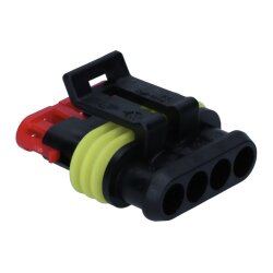AMP 0-0282088-1 Boîtier femelle Superseal 4 pôles
