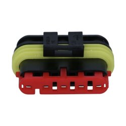 AMP 0-0282089-1 スーパーシール ソケット ハウジング 5 ピン