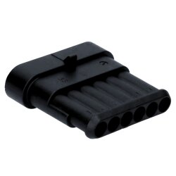 AMP 0-0282108-1 Carcasa de pasador Superseal de 6 pines