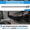 SW-Stahl 03017L Punta de destornillador para tornillos de cárter de aceite, VAG