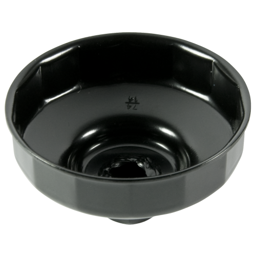 SW-Stahl 08465L-74 oil filter wrench, steel, 3/8 drive, 74 mm, 14 edges