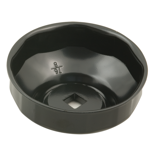 Klucz do filtra oleju SW-Stahl 08460-76/8R, stalowy, napęd 3/8, 76 mm, 8 rowków