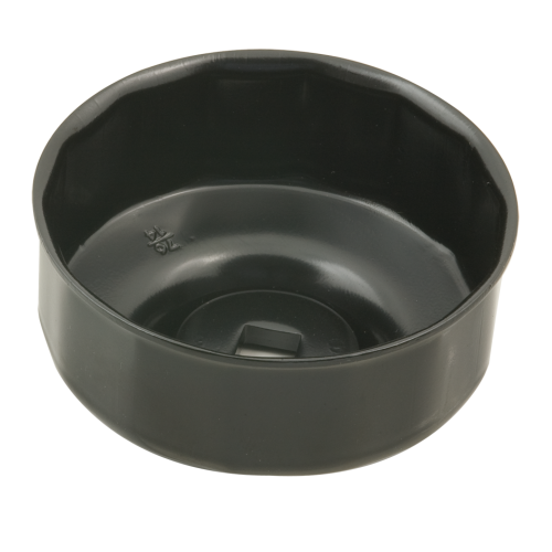 SW-Stahl 08460-76/14 Ölfilterschlüssel, Stahl, 3/8 Antrieb, 76 mm, 14 Kanten