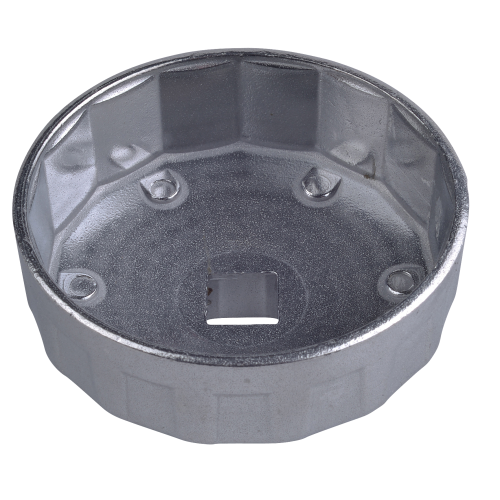 SW-Stahl 08450-75/15 机油滤清器扳手，铝制，1/2 驱动，75 毫米，15 个边缘