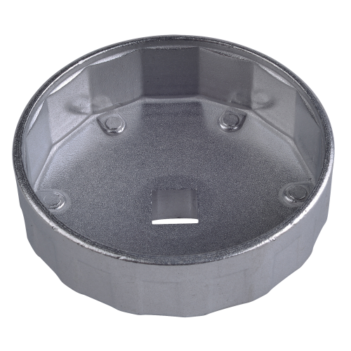 SW-Stahl 08450-80/15 机油滤清器扳手，铝制，1/2 驱动，80 毫米，15 刃