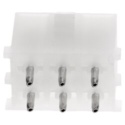 V2210610 Buchsensockel 6pol UP-Lok 350827-1