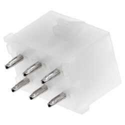 V2210610 Buchsensockel 6pol UP-Lok 350827-1