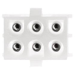 V2210610 Buchsensockel 6pol UP-Lok 350827-1