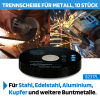 SW-Stahl 82317L Trennscheibe für Metall, 100 x 1,0 x 16 mm, 10 Stück