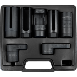 SW-Stahl 26045L veržliarakčio įdėklai, atviri, 7 vnt.