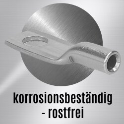 Kalitec ER06-5 kabelsko i rustfritt stål V4A 1,5-2,5 mm² M5