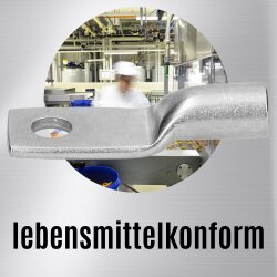 Káblové oko Kalitec ER1-4 z nerezovej ocele V4A 4-6mm² M4