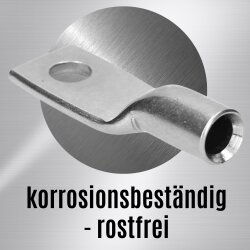 Káblové oko Kalitec ER1-4 z nerezovej ocele V4A 4-6mm² M4